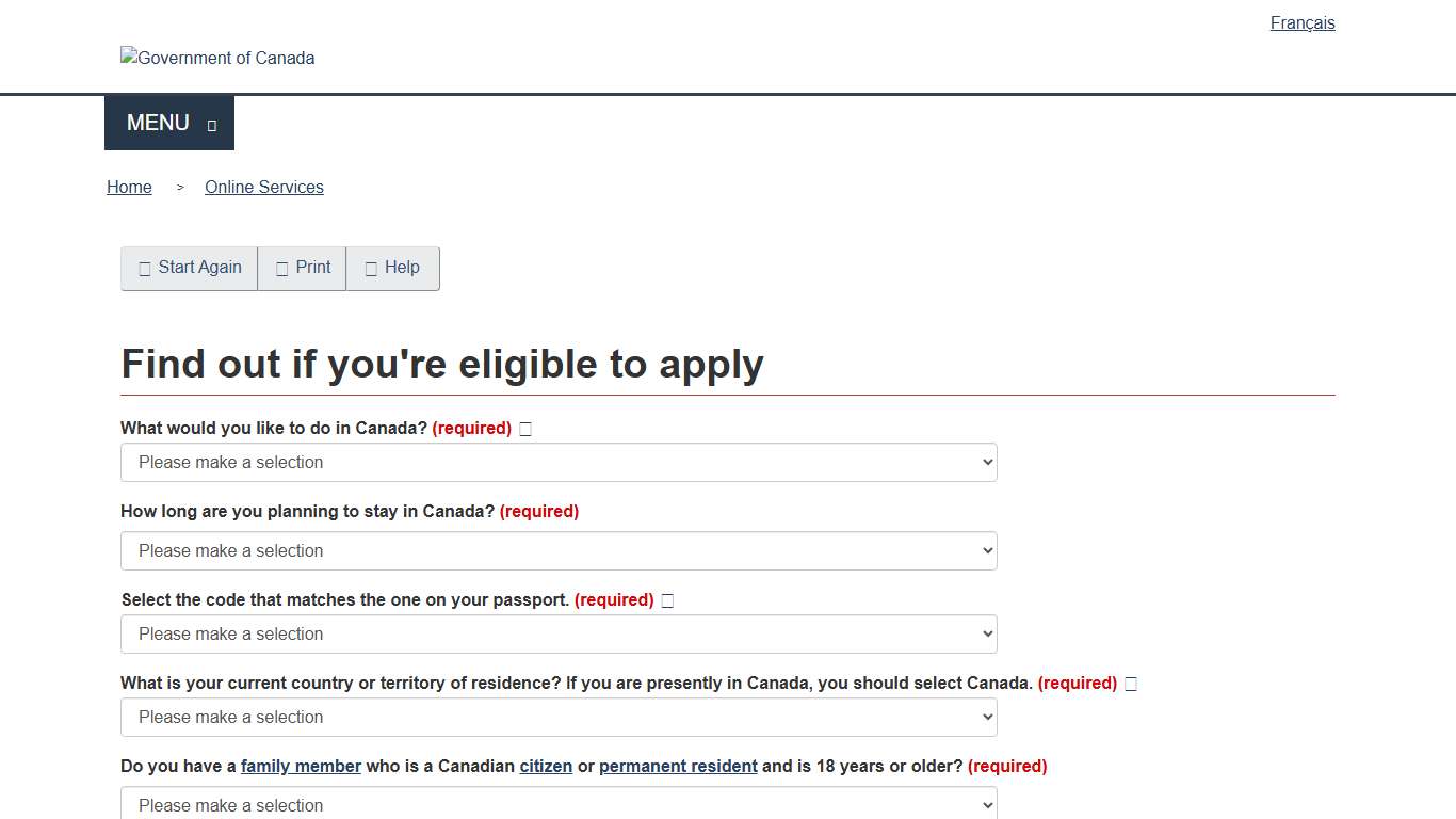Find out if you're eligible to apply - Immigration, Refugees and Citizenship Canada
